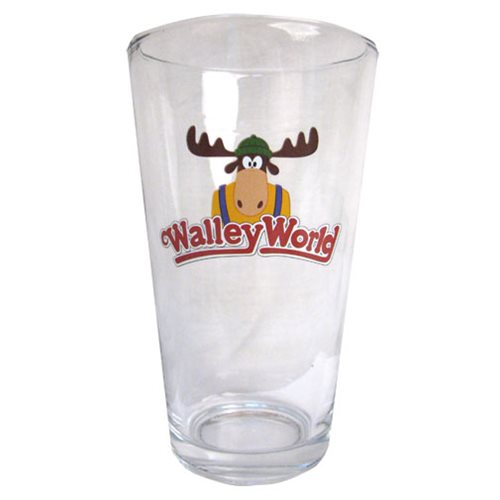 National Lampoon's Vacation Walley World Marty Moose Pint Glass